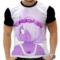 Camiseta Camisa Personalizada Desenho Steven Universo 7_x000D_