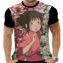 Camiseta Camisa Personalizada Desenho Studio Ghibli 1_x000D_