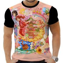 Camiseta Camisa Personalizada Desenho Studio Ghibli 10_x000D_