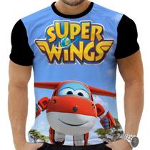 Camiseta Camisa Personalizada Desenho Super Wings 3_x000D_
