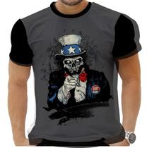 Camiseta Camisa Personalizada Dollar EUA Estados Unidos 1