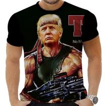 Camiseta Camisa Personalizada Famosos Donald Trump 1_x000D_