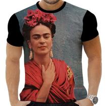 Camiseta Camisa Personalizada Famosos Frida Kahlo 8_x000D_ - Zahir Store