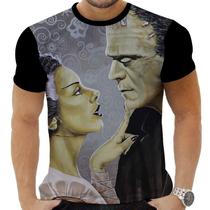 Camiseta Camisa Personalizada Filmes Frankenstein 7_x000D_