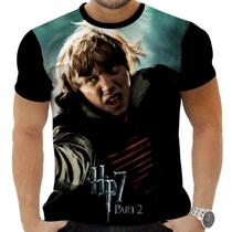 Camiseta Camisa Personalizada Filmes Harry Potter 2_x000D_