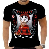 Camiseta Camisa Personalizada Filmes Jack Esqueleto_x000D_