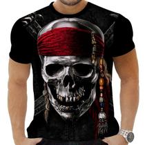 Camiseta Camisa Personalizada Filmes Piratas do Caribe 1_x000D_