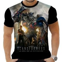 Camiseta Camisa Personalizada Filmes Transformers 3_x000D_