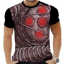 Camiseta Camisa Personalizada Game Bio Shock_x000D_