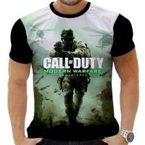 Camiseta Camisa Personalizada Game Call of Duty 3_x000D_