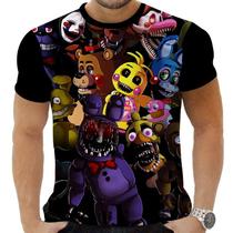 Camiseta Camisa Personalizada Game Five Nights At Freddy's 3_x000D_ - Zahir Store