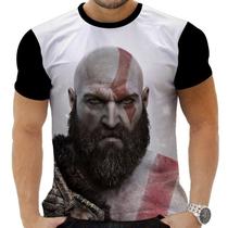 Camiseta Camisa Personalizada Game God of War 1_x000D_