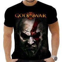 Camiseta Camisa Personalizada Game God of War 5_x000D_