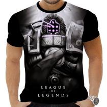 Camiseta Camisa Personalizada Game Lol Jax 2_x000D_