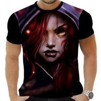 Camiseta Camisa Personalizada Game Lol Xayah Rakan 2_x000D_