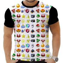 Camiseta Camisa Personalizada Game Mario 1_x000D_