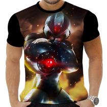 Camiseta Camisa Personalizada Game Megaman 6_x000D_