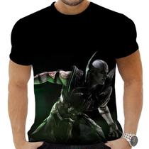 Camiseta Camisa Personalizada Game Mortal Kombat Quan Chi_x000D_