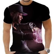 Camiseta Camisa Personalizada Game Mortal Kombat Sonia 1_x000D_