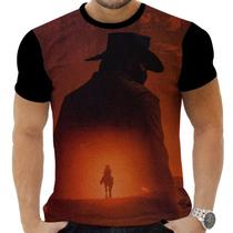 Camiseta Camisa Personalizada Game Red Dead Redempetion 1_x000D_