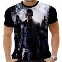 Camiseta Camisa Personalizada Game Resident Evil 3_x000D_