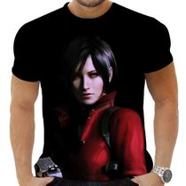 Camiseta Camisa Personalizada Game Resident Evil 8_x000D_