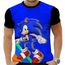 Camiseta Camisa Personalizada Game Sonic 8_x000D_