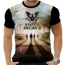 Camiseta Camisa Personalizada Game State of Decay 1_x000D_