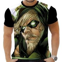 Camiseta Camisa Personalizada Herois Arrow 1_x000D_