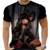 Camiseta Camisa Personalizada Herois Arrow 3_x000D_