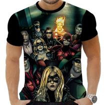 Camiseta Camisa Personalizada Herois Arrow 5_x000D_
