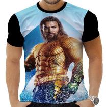 Camiseta Camisa Personalizada Herois Filme Aquaman 5_x000D_