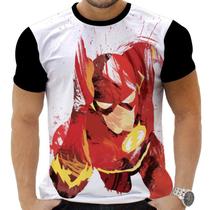 Camiseta Camisa Personalizada Herois Flash 13_x000D_