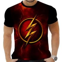 Camiseta Camisa Personalizada Herois Flash 20_x000D_