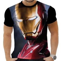 Camiseta Camisa Personalizada Herois Homem De Ferro 17_x000D_ - Zahir Store