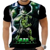 Camiseta Camisa Personalizada Herois Hulk 10_x000D_