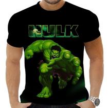 Camiseta Camisa Personalizada Herois Hulk 11_x000D_ - Zahir Store