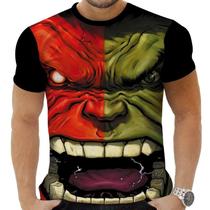 Camiseta Camisa Personalizada Herois Hulk 17_x000D_