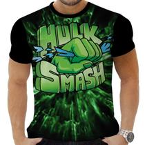 Camiseta Camisa Personalizada Herois Hulk 20_x000D_