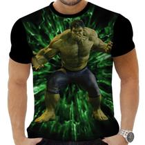 Camiseta Camisa Personalizada Herois Hulk 4_x000D_