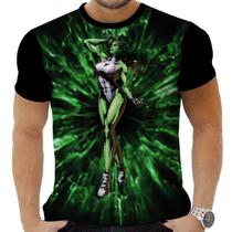 Camiseta Camisa Personalizada Herois Hulk 5_x000D_