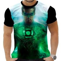 Camiseta Camisa Personalizada Herois Lanterna Verde 5_x000D_