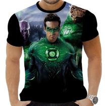 Camiseta Camisa Personalizada Herois Lanterna Verde 8_x000D_