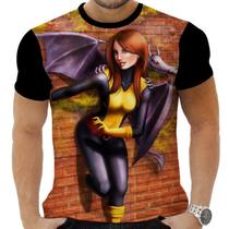 Camiseta Camisa Personalizada Herois Lince Negra 3_x000D_