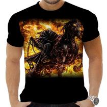 Camiseta Camisa Personalizada Herois Motoqueiro Fantasma 4_x000D_