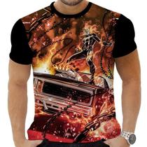 Camiseta Camisa Personalizada Herois Motoqueiro Fantasma 6_x000D_
