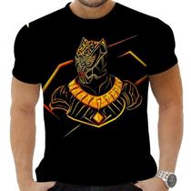 Camiseta Camisa Personalizada Herois Pantera Negra 5_x000D_