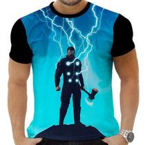 Camiseta Camisa Personalizada Herois Thor 1_x000D_