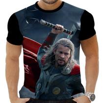 Camiseta Camisa Personalizada Herois Thor 11_x000D_