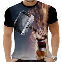 Camiseta Camisa Personalizada Herois Thor 13_x000D_